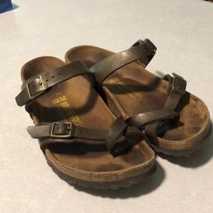 Brown Birkenstock’s
